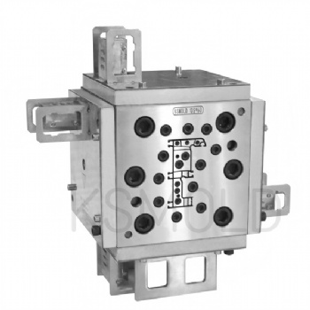 PVC window profile extrusion mould by KSMOLD