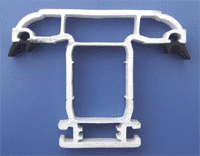 PVC and WPC door-panel extrusion mould by Huangshi Sanmu