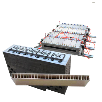 WPC door-panel extrusion mould by Hubei Tianrui